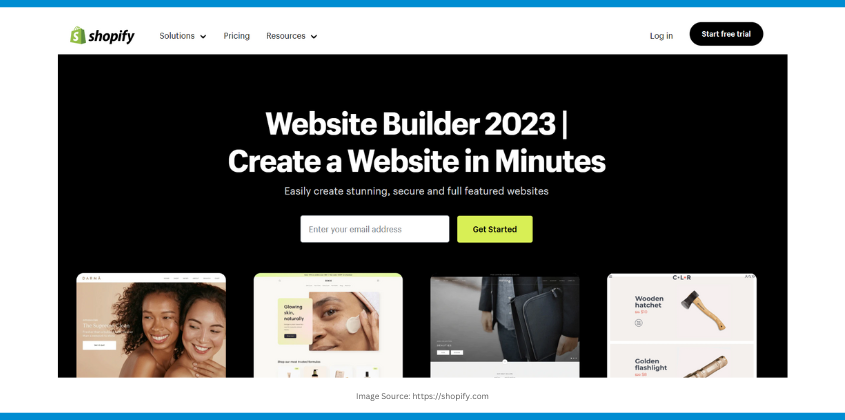 Shopify Website Builder